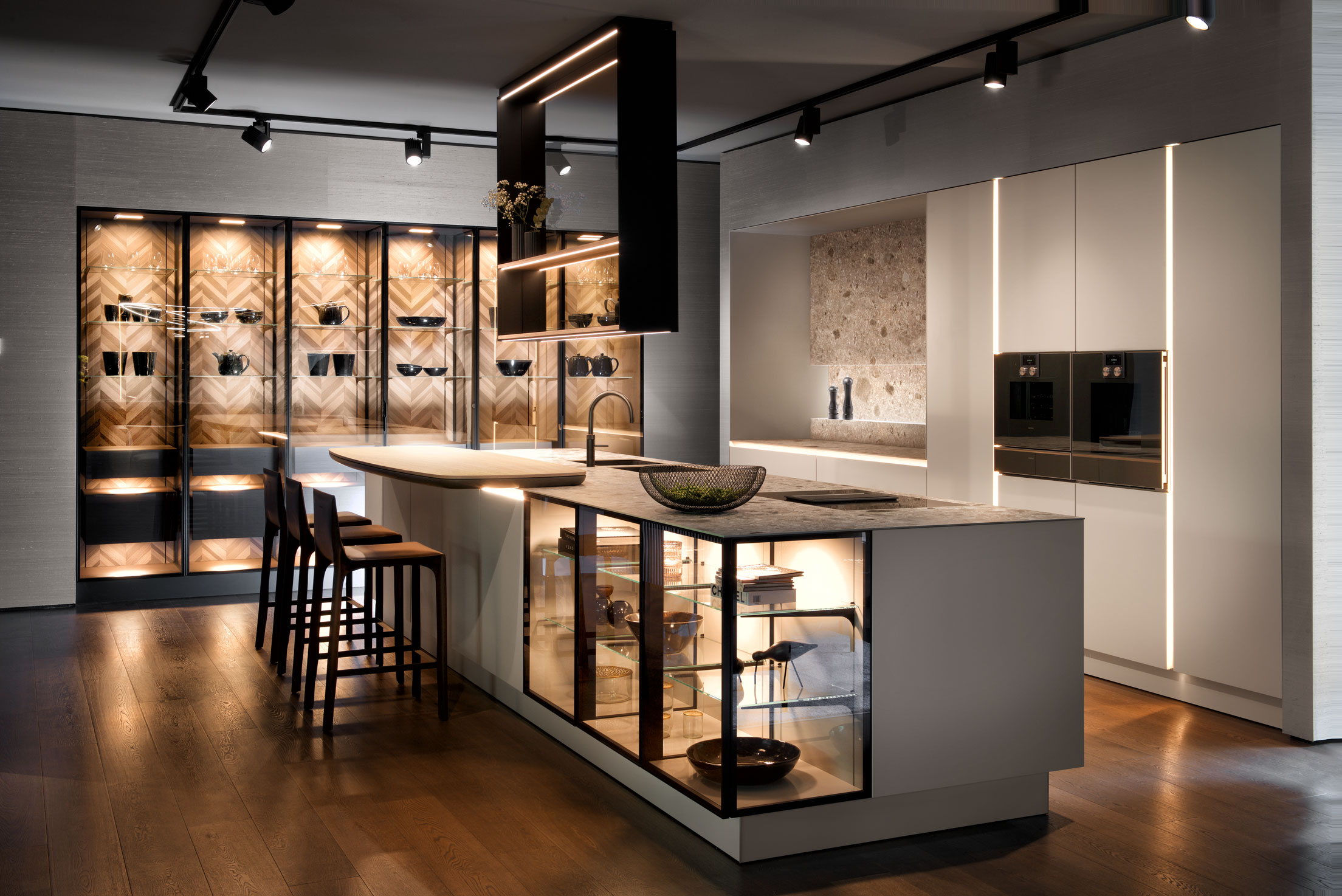 the "new handle-free siematic" - arena kitchens